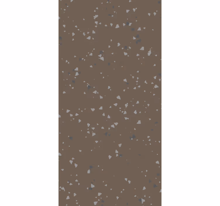 Papier peint texture terrazzo marron et gris - TenStickers