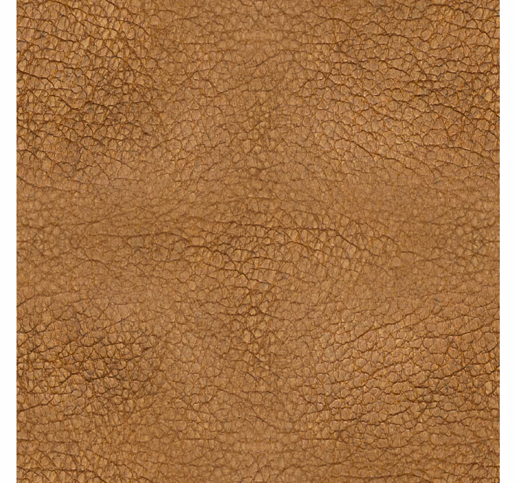 Papier peint texture effet cuir marron - TenStickers