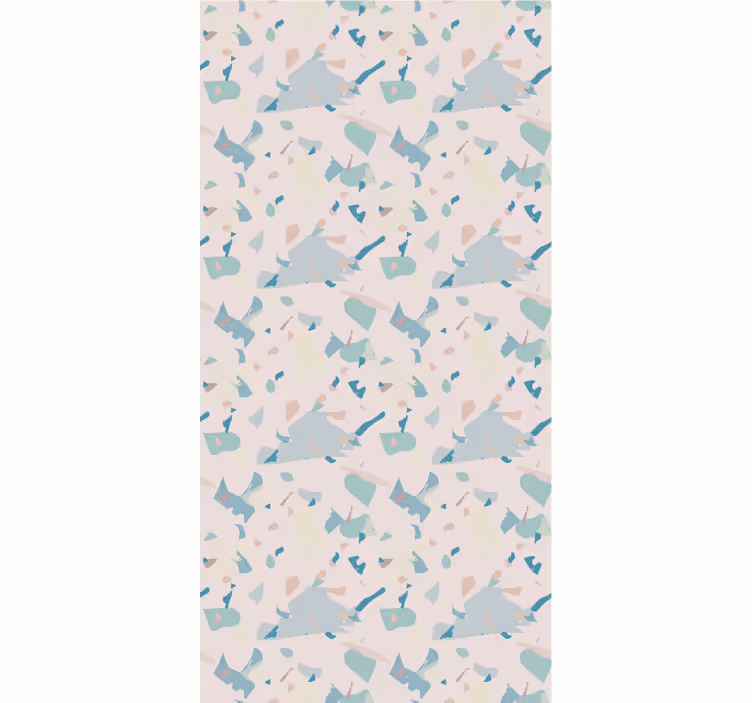 Papier peint texture carreaux et dalles terrazzo - TenStickers
