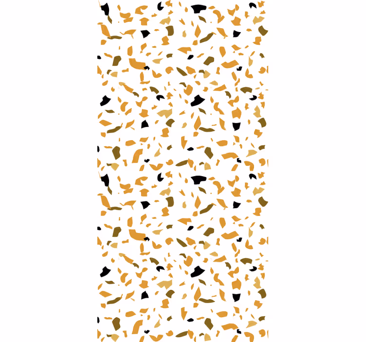 Papier peint texture couleurs chaudes style terrazzo - TenStickers