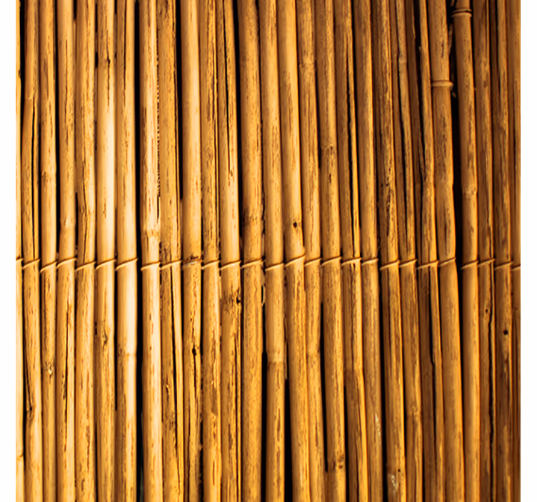 Papier peint texture effet bambou - TenStickers