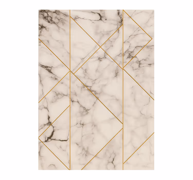 Papier peint effet marbre design élégant en grille - TenStickers