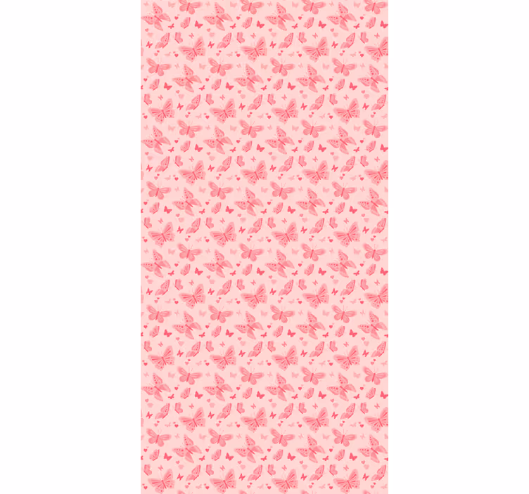 Papier peint chambre enfant rose - TenStickers