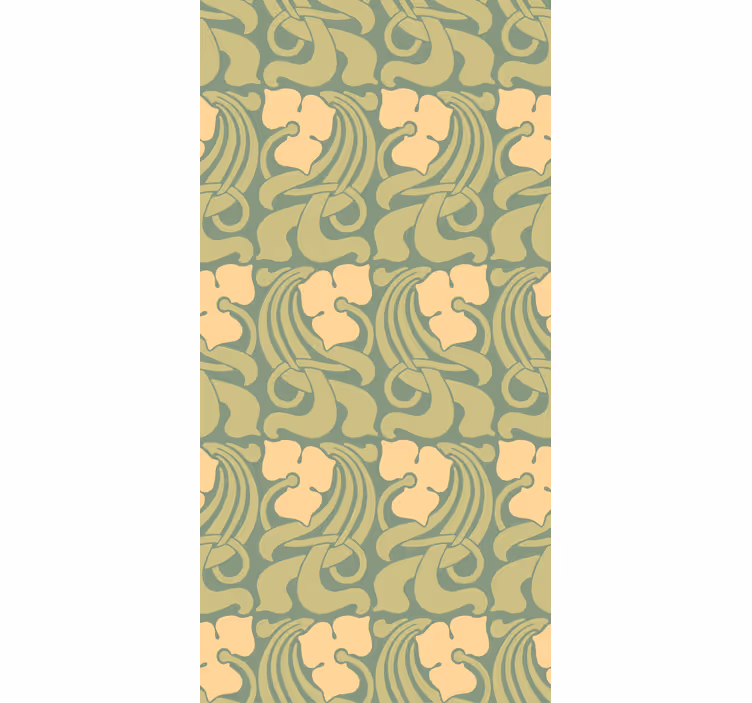Papier peint couloir motif style moderne - TenStickers