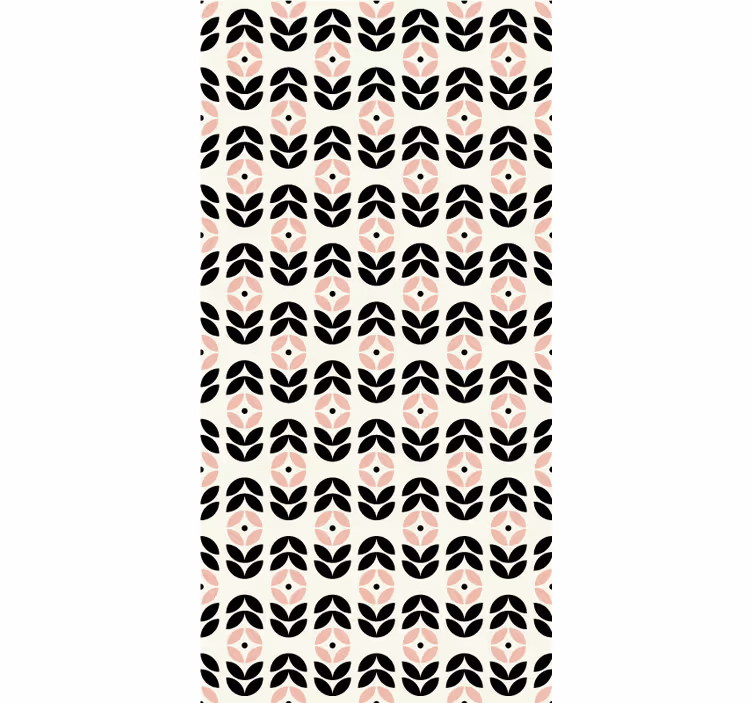 Papier peint couloir répétition géométrique beige - TenStickers