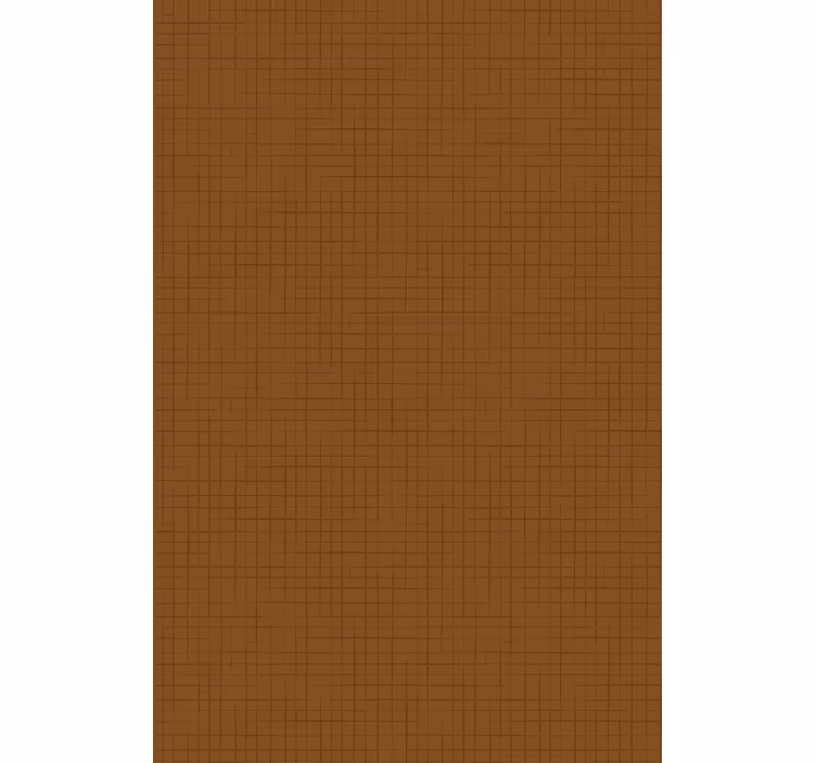 Papier peint motif carrés bruns - TenStickers