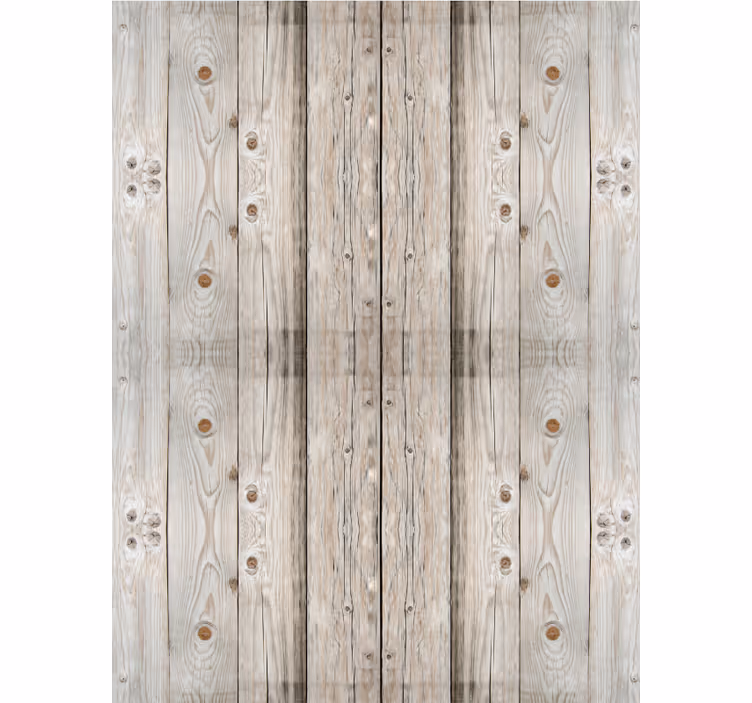Papier peint salon effet bois de pin blanc - TenStickers
