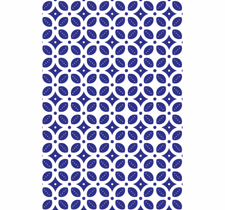 Papier peint salon motif géométrique superposé - TenStickers