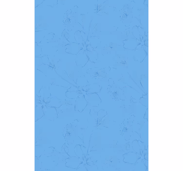 Papier peint salon surface inspirée des plantes - TenStickers