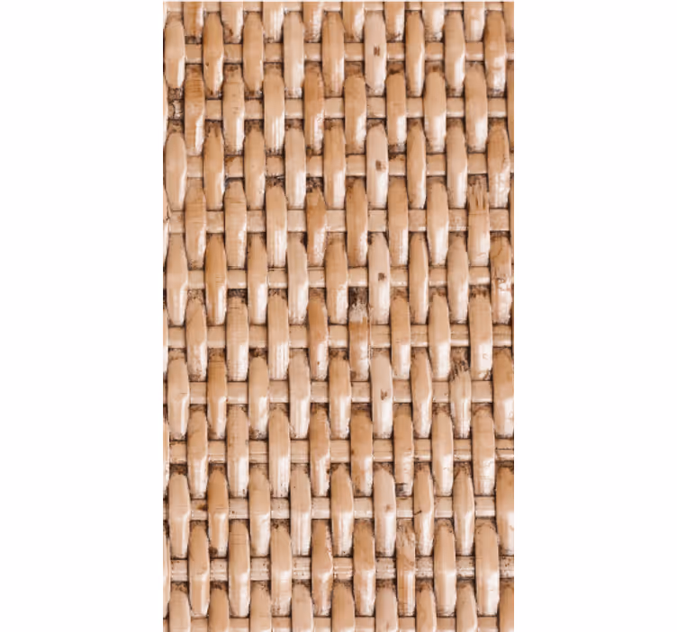 Papier peint salon surface texturée tissée - TenStickers