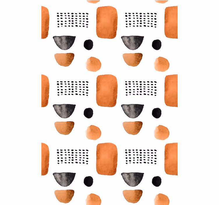 Papier peint bureau formes géométriques minimalistes - TenStickers