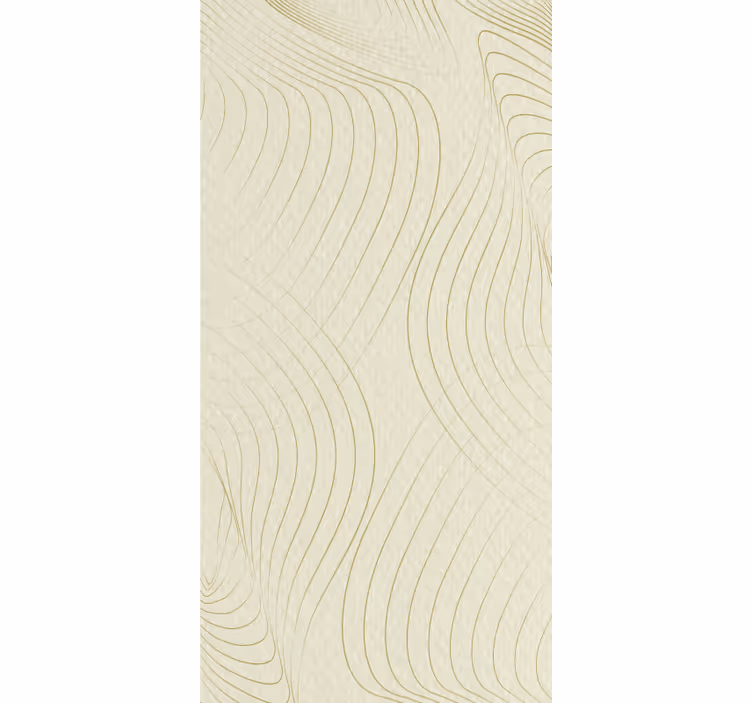 Papier peint salon motifs de vagues subtils - TenStickers