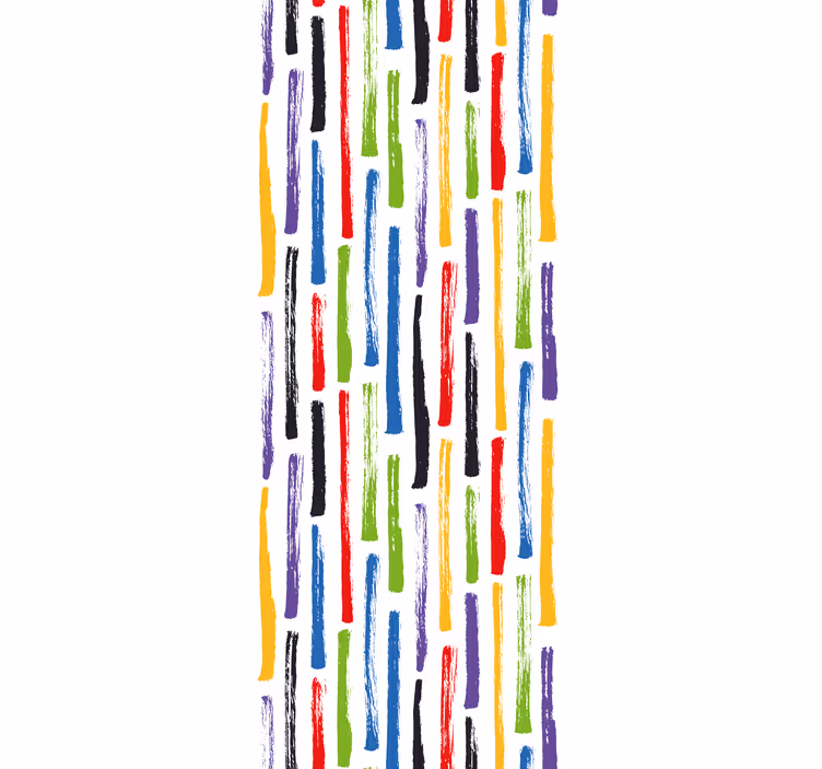 Papier peint moderne motif coloré - TenStickers