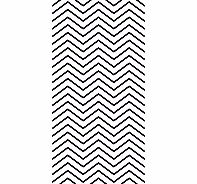 Papier peint moderne motif chevrons - TenStickers