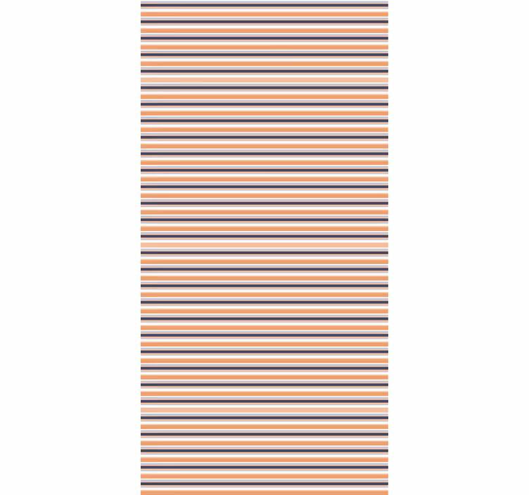 Papier peint moderne motif rayé pastel horizontal rétro - TenStickers