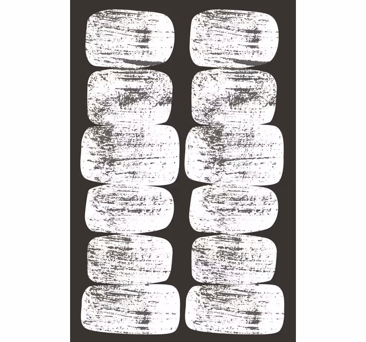 Papier peint moderne formes géométriques vintage - TenStickers