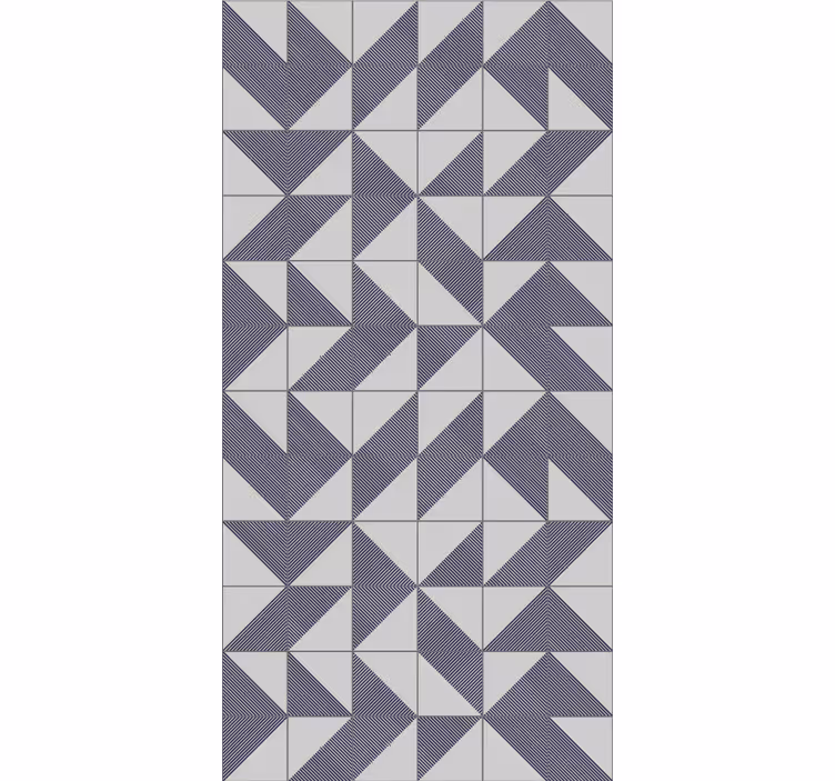 Papier peint moderne harmonie de motifs géométriques - TenStickers