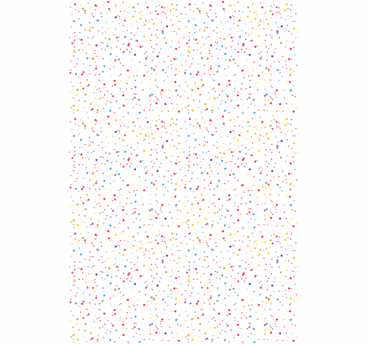 Papier peint moderne motif de points vibrants - TenStickers