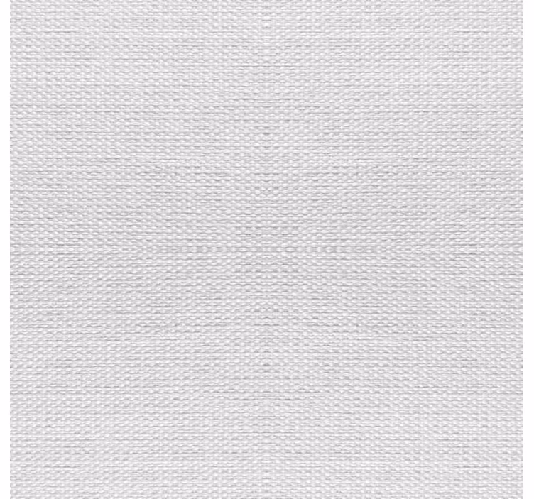 Papier peint salle de bain imitation lin blanc - TenStickers