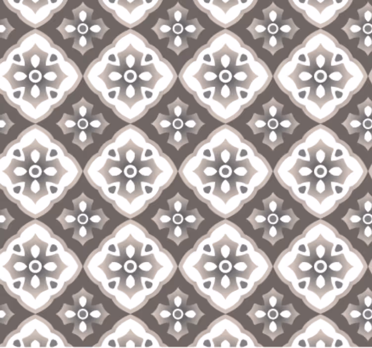 Papier peint cuisine style carreaux portugais - TenStickers