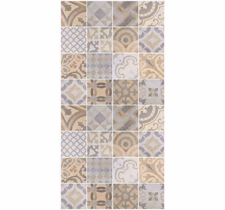 Papier peint cuisine ciment "arancioni" - TenStickers