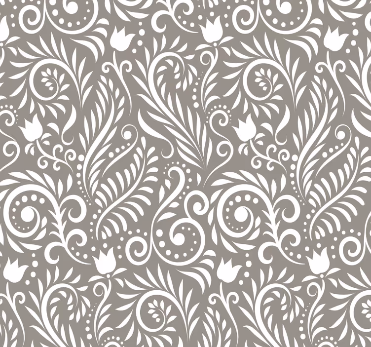 Papier peint cuisine gris ruskin - TenStickers