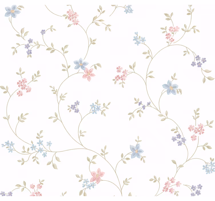 Papier peint chambre adulte sentier de prairie classique - TenStickers