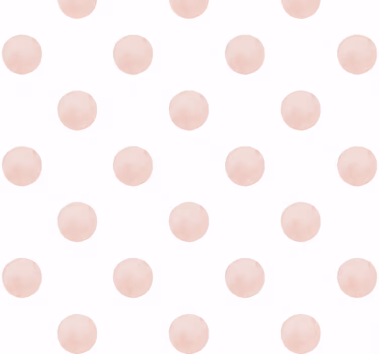Papier peint chambre adulte pois d'eau rose pâle - TenStickers