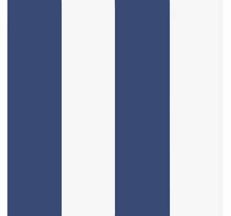 Papier peint chambre adulte rayures nautiques classiques - TenStickers