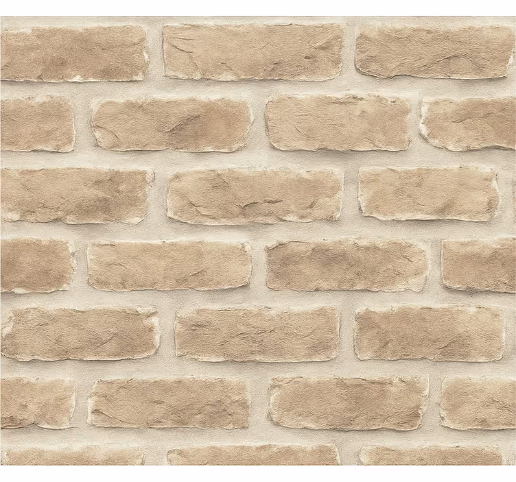 Papier peint chambre adulte pierre de grès rustique - TenStickers