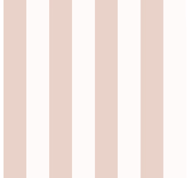 Papier peint salon rayures roses et blanches - TenStickers