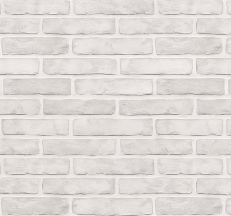 Papier peint salon brique loft - TenStickers