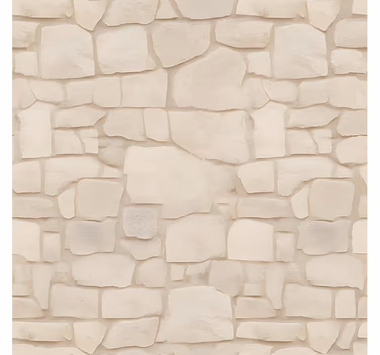 Papier peint salon pierre naturelle - TenStickers