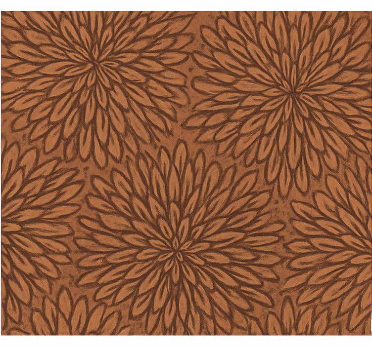 Papier peint bois Éclat de corail moderne - TenStickers