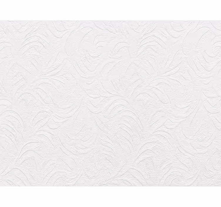 Papier peint salon blanc texturé minimaliste - TenStickers