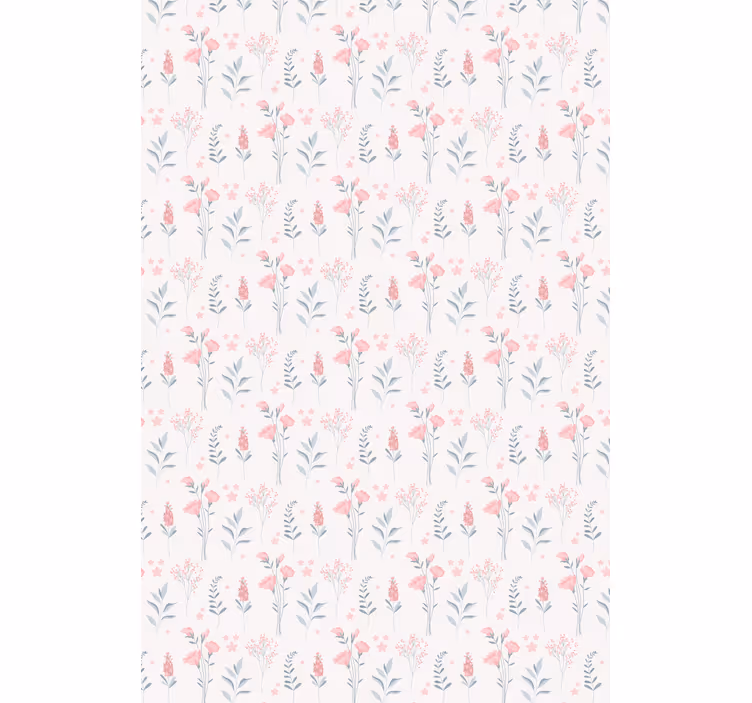 Papier peint fleuri fleurs de cerisier roses - TenStickers