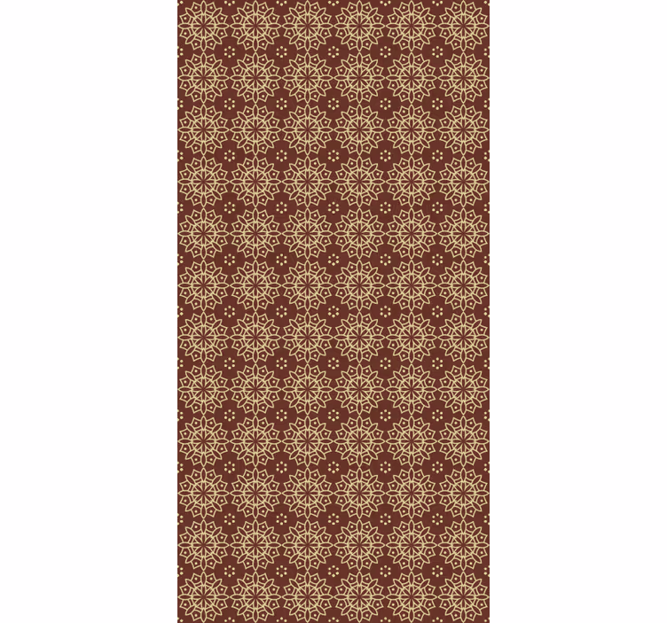 Papier peint chambre adulte motif géométrique - TenStickers