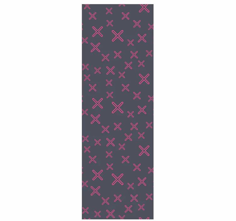 Papier peint chambre illustration géométrique colorée - TenStickers