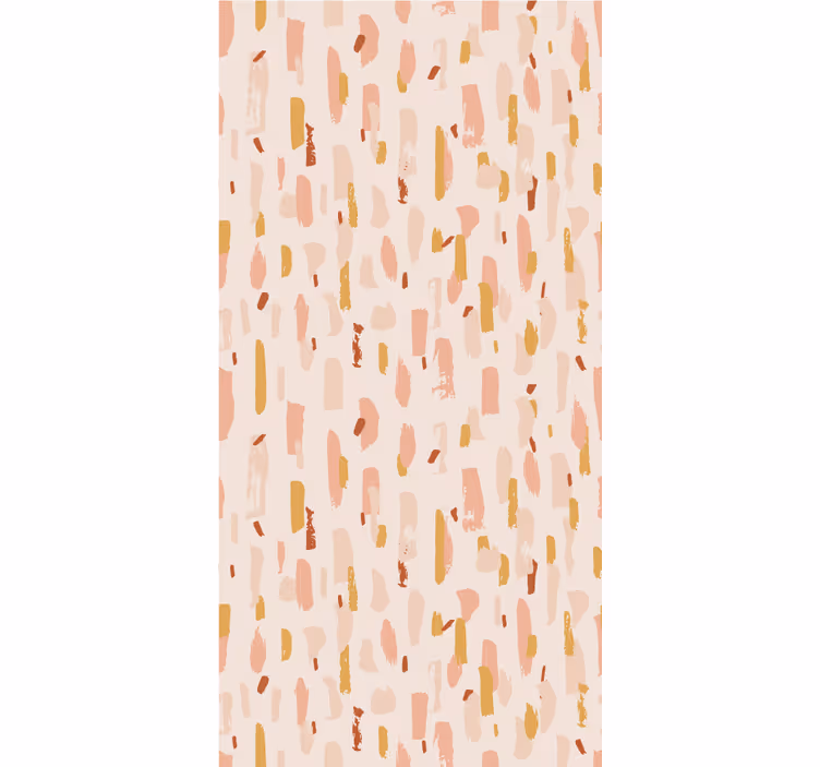 Papier peint chambre peinture brossée en forme de pétales - TenStickers
