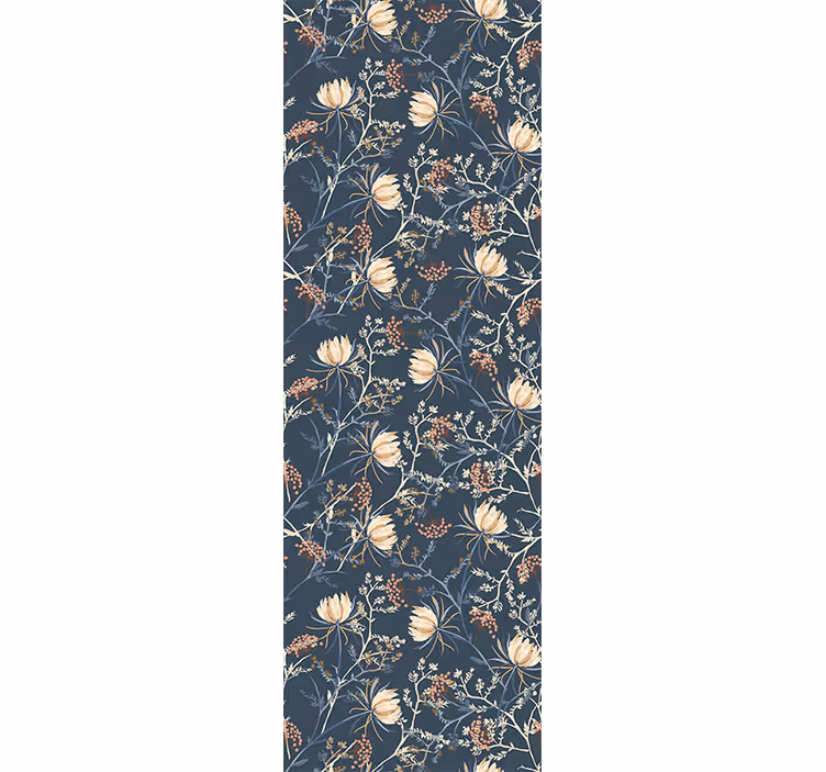 Papier peint chambre style 'restore' midnight - TenStickers