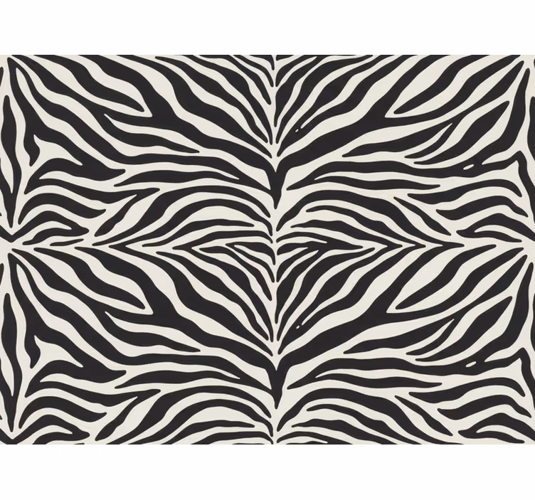 Papier zèbre motif zèbre réaliste - TenStickers