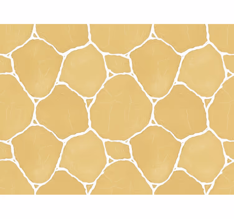Papier peint jaune en effet plâtre doux - TenStickers