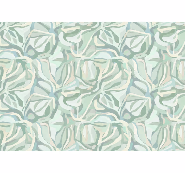 Papier peint texture tissus vert pastel - TenStickers