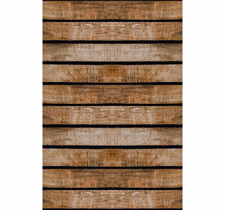 Papier peint rustique palette en bois - TenStickers