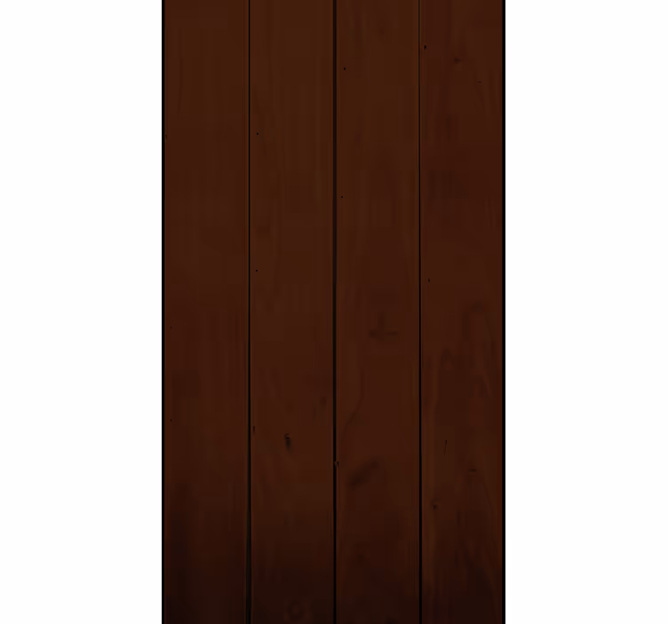 Papier peint rustique motif de planches brunes brutes - TenStickers