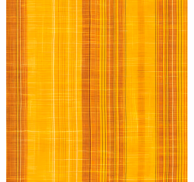 Papier peint jaune à rayures de tournesols - TenStickers