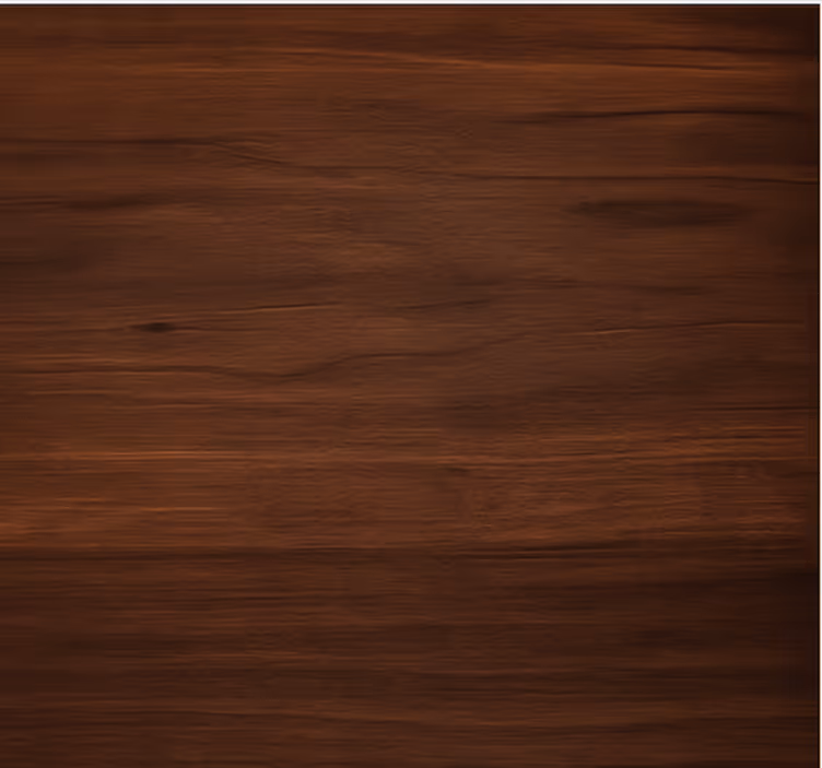 Papier peint marron grain de noyer foncé poli - TenStickers