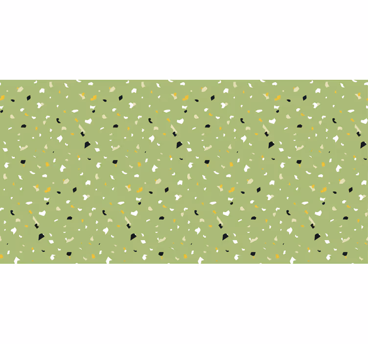 Papier peint vert terrazzo - TenStickers