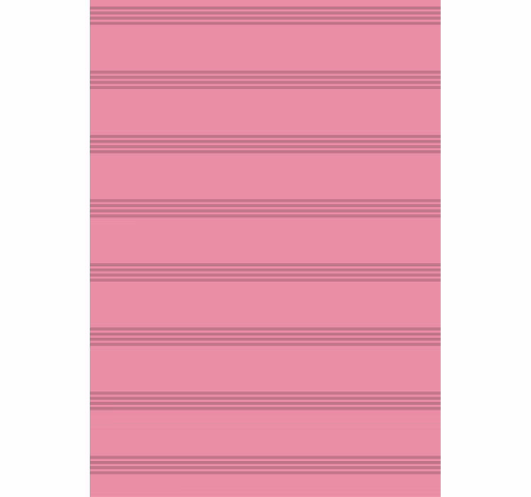 Papier peint rose rayures rose foncé - TenStickers