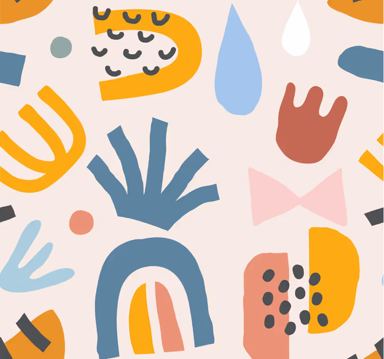 Papier peint salon gouttes d'été - TenStickers